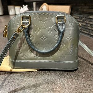 Louis Vuitton Blue Gray Monogram Women's Bag